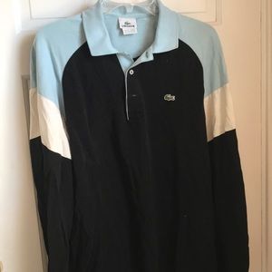 Lacoste long sleeve polo
